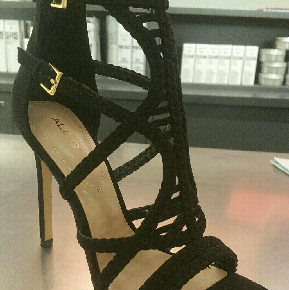 Black heels